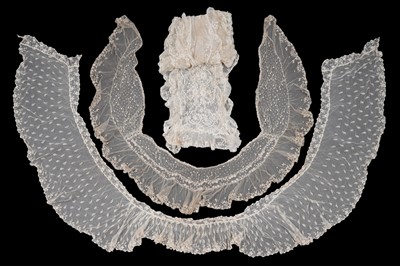 Lot 492 - Georgian tambour lace quilles | Lady Grey