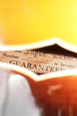 Lot 50 - A Pre-War 1936 Gibson Super 400