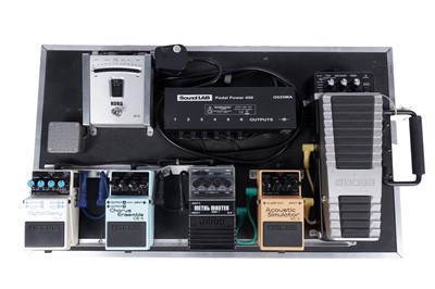 Lot 85 - A pedal board