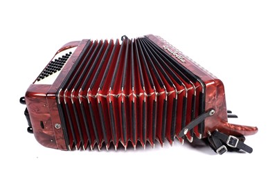 Lot 6 - A Galotta 48 bass piano accordion.