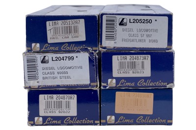 Lot 226 - Six boxed Lima 00-gauge locomotives