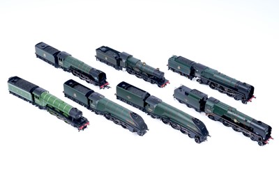 Lot 276 - Seven unboxed Hornby 00-gauge locomotives