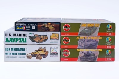 Lot 291 - Six 1:35 scale model kits
