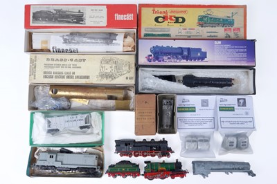 Lot 244 - Wills Finecast 00-gauge GWR 2251 Class kit; and other items