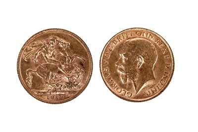 Lot 410 - A George V 1912 gold sovereign