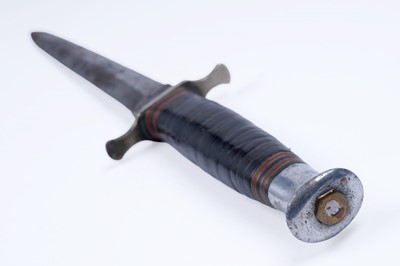 Lot 552 - A Fairbairn and Sykes style commando knife; and another