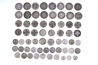 Lot 471 - Pre-1920/1947 British silver coinage