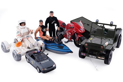 Lot 333 - A selection of Action Man figures and accessories; and others