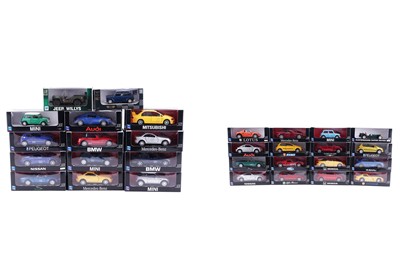 Lot 353 - Thirty boxed NewRay 1:32 scale diecast cars