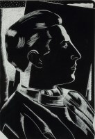 Lot 7 - Paul Nash (1889-1946) ''Portrait of Proud Paul'...