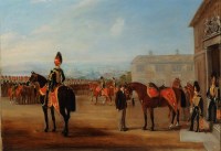 Lot 93 - John Ferneley, jnr. (1815-1862) A regiment of...