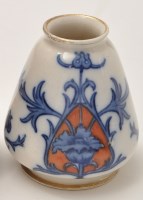 Lot 274A - Miniature Moorcroft MacIntyre Aurelian ware...