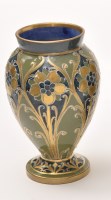 Lot 277 - Macintyre Moorcroft miniature vase, 'green and...