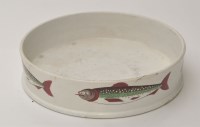 Lot 335 - Coloured printed char dish, the vertical sides...