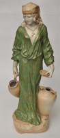 Lot 362 - Austrian amphora figure of a female water...