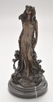 Lot 387 - Aldo Vitaleh: a brown patinated bronze female...