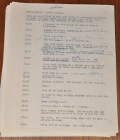 Lot 412 - An original Laurel & Hardy script, ''Birds of...