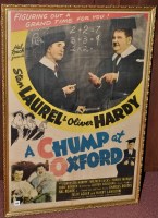 Lot 428 - ''A. Chump at Oxford'': an American film...