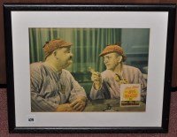 Lot 429 - Laurel & Hardy Italian print lobby card: ''The...