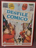 Lot 429B - ''Desfile Comico'' Spanish poster, ''Viladot'',...