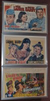 Lot 432 - Four Belgian Laurel & Hardy film posters, to...