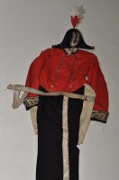 Lot 510 - The dress uniform of J.C. Fenwicke-Clennell,...