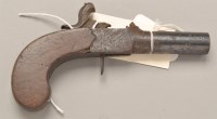 Lot 526 - An early 19th Century percussion pistol, by...