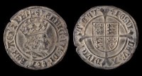 Lot 633 - Henry VII groat, profile bust with triple...