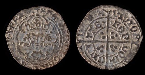 Lot 634 - Henry VII groat, crowned bust facing, M.M....