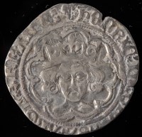 Lot 639 - Henry VII groat, crowned head facing, M.M....