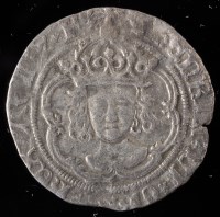 Lot 640 - Henry VII groat, crowned bust facing, M.M....