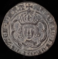 Lot 641 - Henry VII groat, crowned bust facing, M.M....