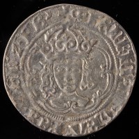 Lot 644 - Henry VII groat, crowned bust facing, M.M....