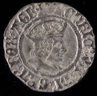 Lot 647 - Henry VII half groat, profile bust, M.M....