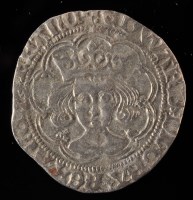 Lot 656 - Edward IV groat, crowned facing bust, Second...