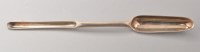 Lot 741 - A George III silver marrow scoop, by George...