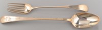 Lot 742 - A George III silver gravy spoon, by Thomas...