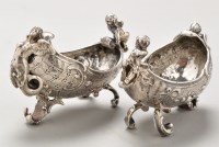 Lot 746 - A pair of late 19th Century German silver...