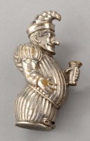 Lot 787 - A Victorian vesta case, modelled as Mr. Punch,...