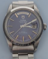 Lot 826 - Tudor Oyster Prince Date Day: a gentleman's...