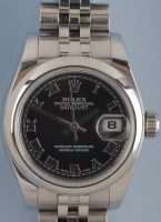 Lot 839 - Rolex Oyster Perpetual Datejust: a lady's...