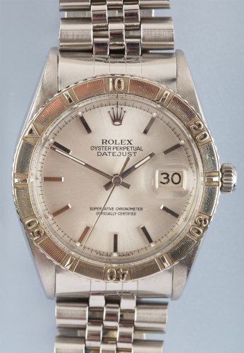 Lot 840 - Rolex Oyster Perpetual Datejust: a stainless...
