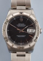 Lot 841 - Rolex Oyster Perpetual Datejust: a gentleman's...