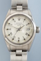 Lot 843 - Rolex Oyster Perpetual Date: a lady's...