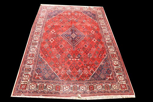 Lot 1035 - A Joshagan carpet, central diamond-shaped...