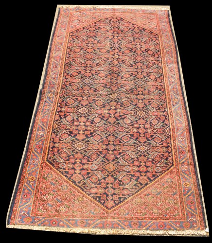 Lot 1041 - A Ferahan runner, with geometric floral design,...