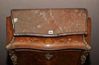 Lot 1125 - A Louis XV style tulip wood, kingwood and...