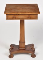 Lot 1131 - A 19th Century mahogany occasional table, the...