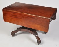 Lot 1140 - A Regency mahogany Pembroke table, the...