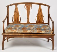 Lot 1184 - Style of Majorelle: an early 20th Art Nouveau...